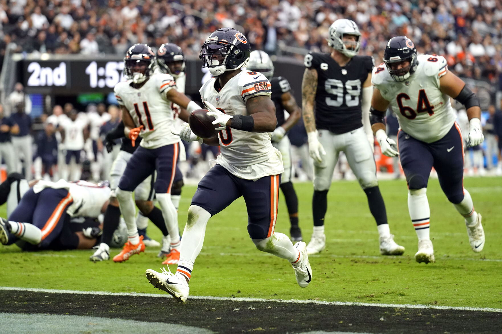 Bears Raiders Football